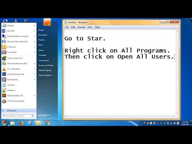 How to get startup folder at windows 7 | How to find the program startup folder in Windows 7