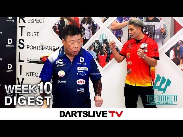 ［DIGEST］THE WORLD ONLINE LEAGUE -WEEK 10-｜Streaming on DARTSLIVE TV