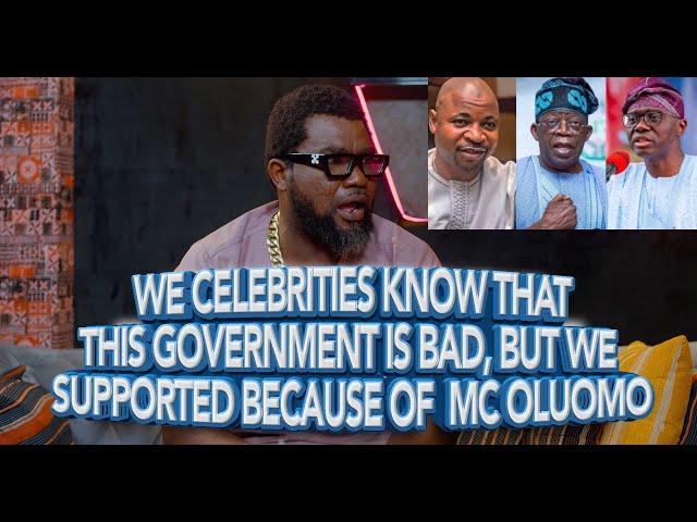 WE REGRET VOTING FOR THIS GOVERNMENT, BUT WE GAVE OUR SUPPORT BECAUSE OF MC OLUOMO...ACTOR AMUDA EKO