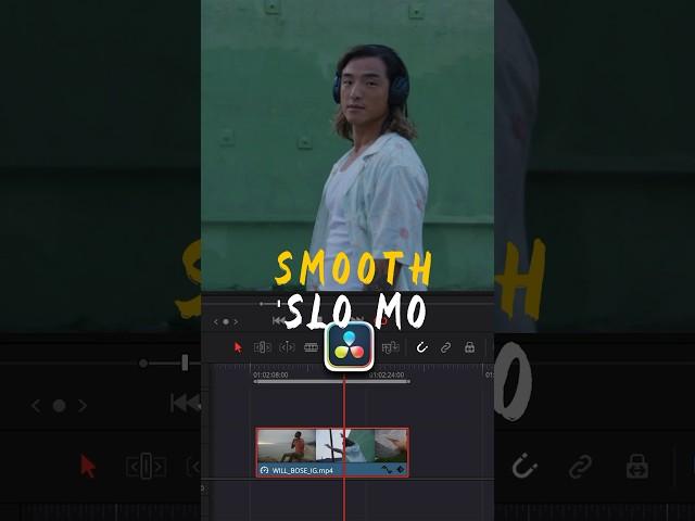 How to make 24fps slow motion in DaVinci Resolve