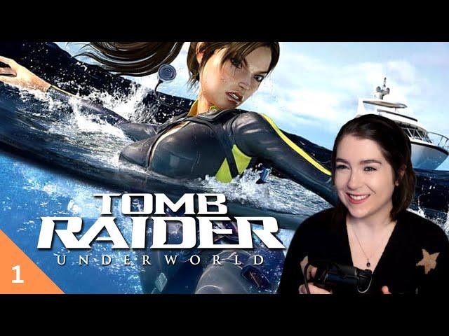 Sharks and deep sea diving! | (Part 1) Mediterranean Sea | Tomb Raider: Underworld | Let's Play