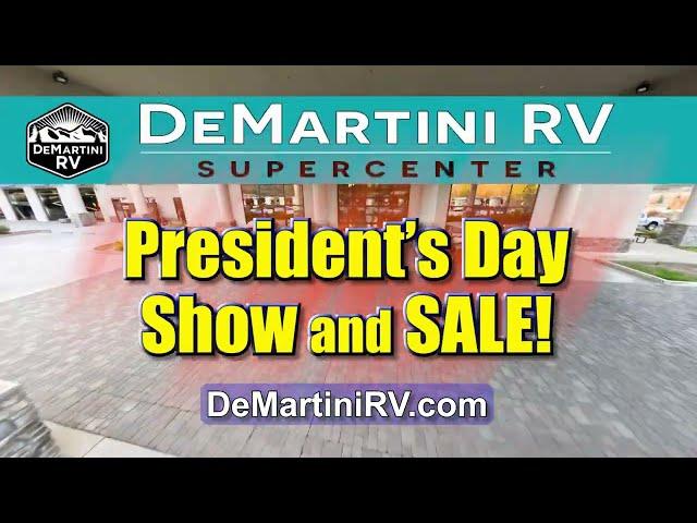 Motorhome Show and Sale in Northern California | DeMartini RV Sales | President's Day 2023