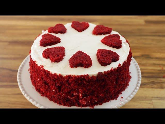 Red Velvet Cake Recipe | How to Make Red Velvet Cake