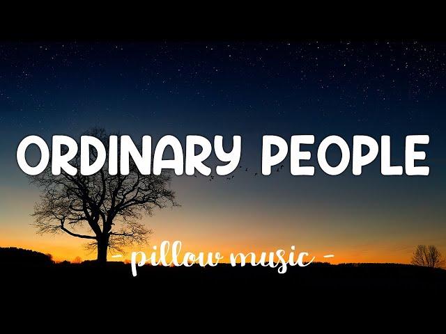 Ordinary People - John Legend (Lyrics) 