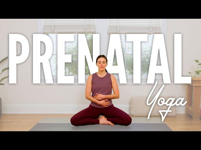 Prenatal Yoga | 22-Minute Home Yoga Practice