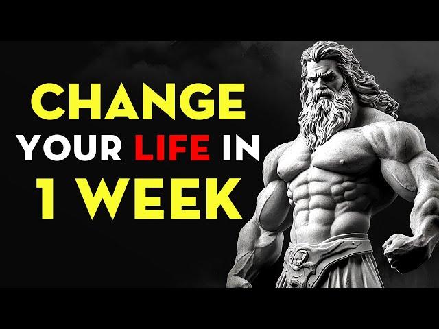 5 HABITS That CHANGED My LIFE In 1 WEEK | (These Lessons Will Change Your Life) | Stoic Philosophy