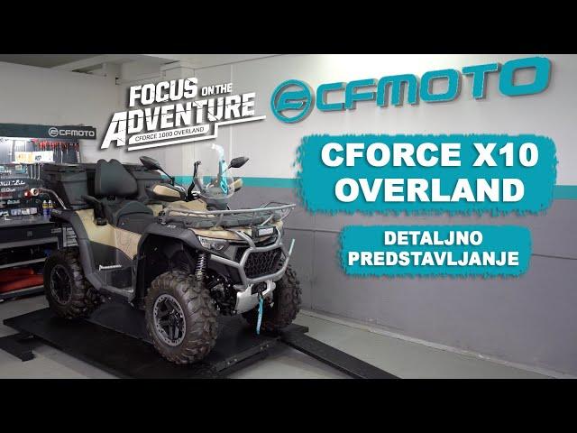 CFORCE X10 OVERLAND - Detaljno predstavljanje