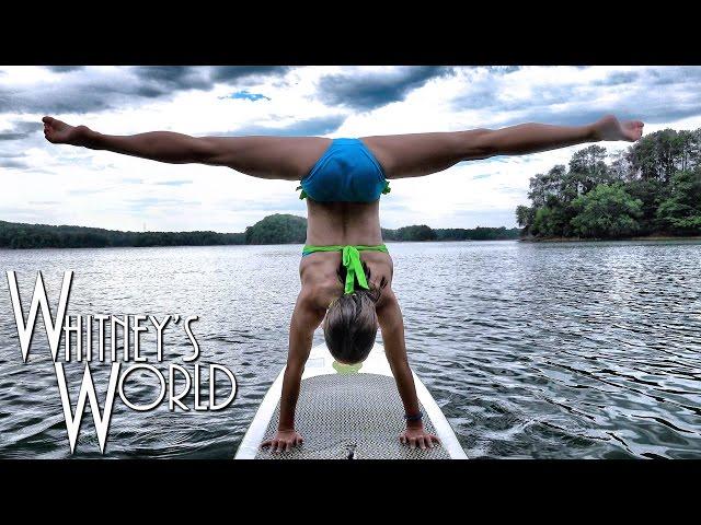 Gymnastics on a Paddle Board | Whitney Bjerken