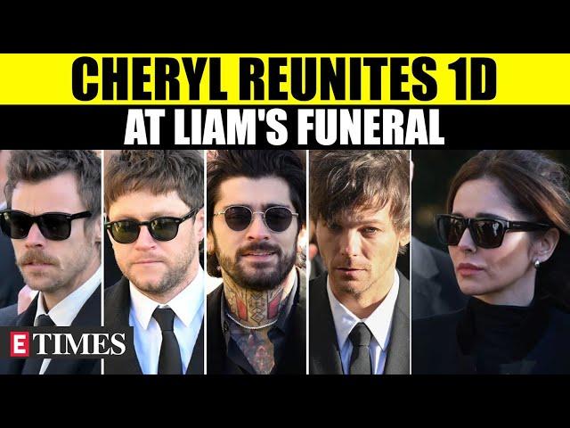 How Cheryl Helped Heal The Rift Between One Direction Members At Liam Payne's Funeral | WATCH