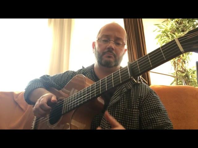 ‘Troubadour’ - Solo Guitar Original- Agustín Amigó