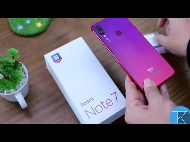 Redmi Note 7 - Unboxing + Overview - 48 MP Camera  | Techno Buzzer