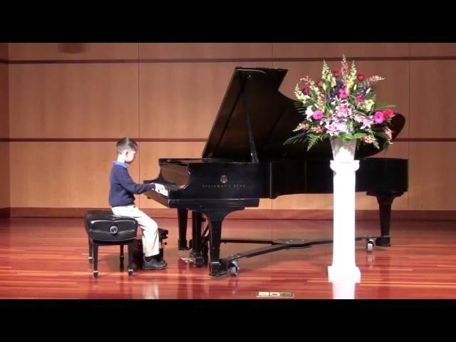 2015 Opus 1 Music Studio Honors Recital - Benjamin Callahan, Piano