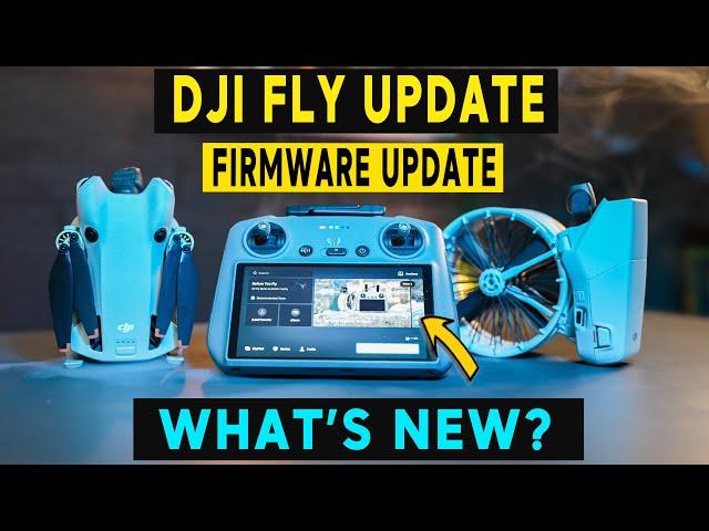 DJI Mini 4 Pro NEW FIRMWARE UPDATE! SHOULD YOU UPDATE THIS!? DJI Fly 1.16.0