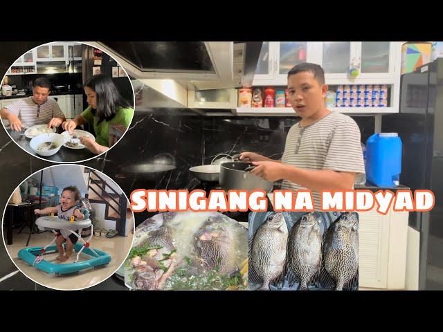 NAGLUTO AKO NG SINIGANG NA MIDYAD NA MAY PAKO | Mabilis ng lalakad si Teo sa kanyang walker