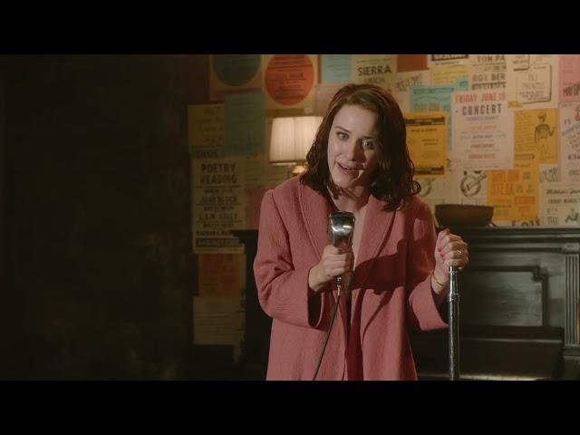 Rachel Brosnahan in The Marvelous Mrs Maisel -  first stand up