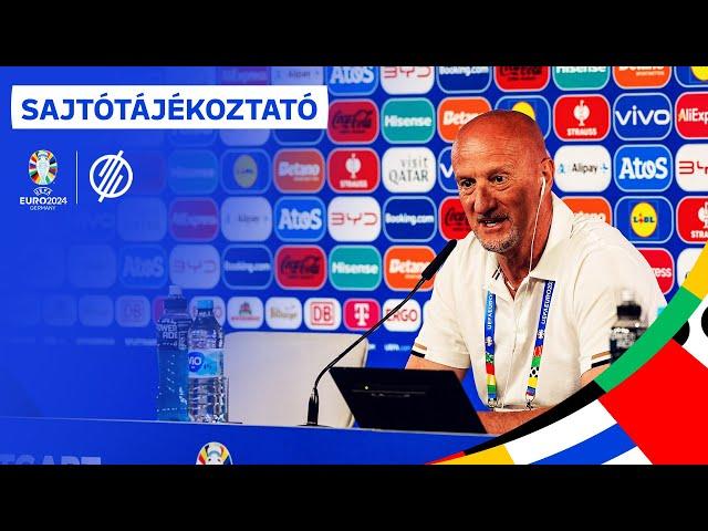 Lang Ádám, Schäfer András, Marco Rossi ️ | a magyar labdarúgó-válogatott sajtótájékoztatója (kedd)
