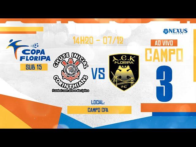  COPA FLORIPA 2024   ||  SEL. CHUTE INICIAL  X  AEK FLORIPA  ||  Sub 15