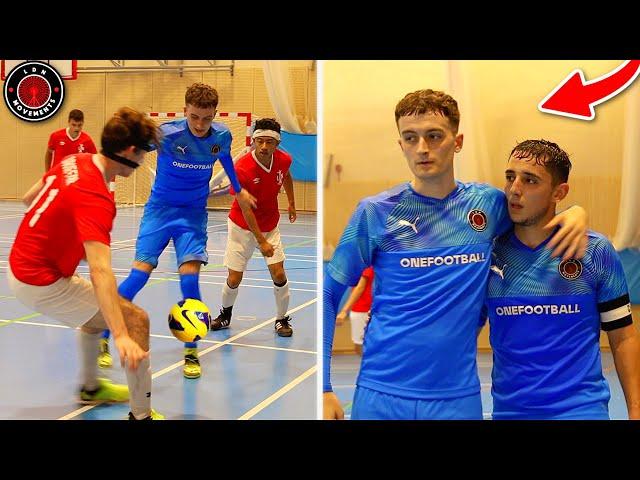 I Played in a PRO FUTSAL MATCH & I SCORED 3 GOALS! (Crazy Football Skills)