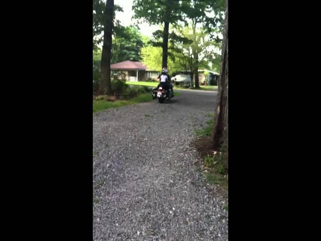 EJ's first ride