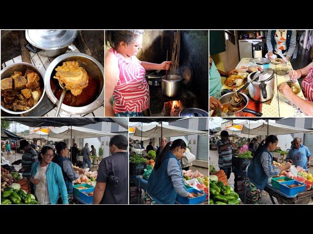 MORENA FOI PRA FEIRA VENDER TORTAS E BOLO EM RAINHA ISABEL + ALMOÇO DE DOMINGO PIRÃO DE OSSOS