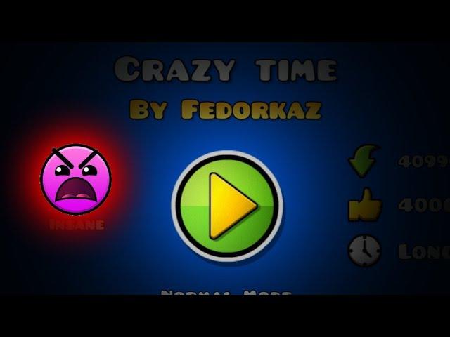 Время Безумия|Crazy Time Geometry Dash