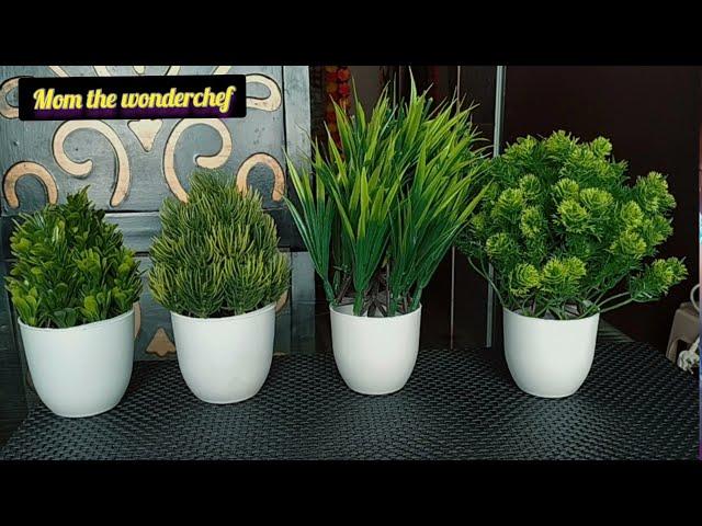 Artificial plants for home decor by mom the wonderchef