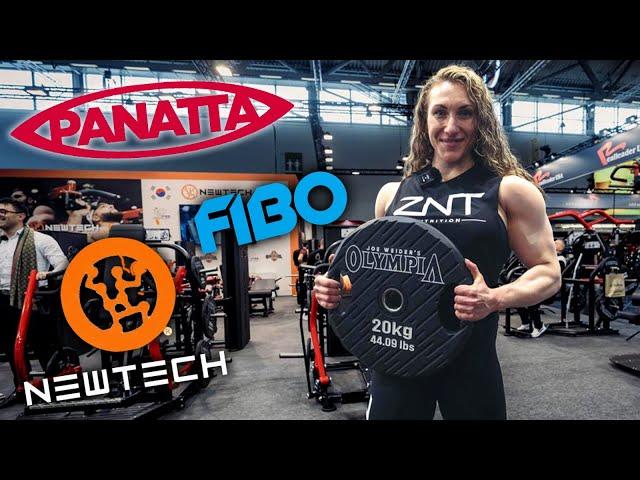 Training auf der Fibo! Panatta vs Newtech