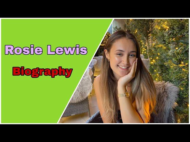 Rosie Lewis  curvy model biography, Net Worth, boyfriend, Nationality, Age, Height