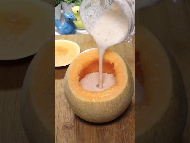 खरबूजा आइसक्रीम | Muskmelon Ice Cream Recipe | Homemade Ice Cream
