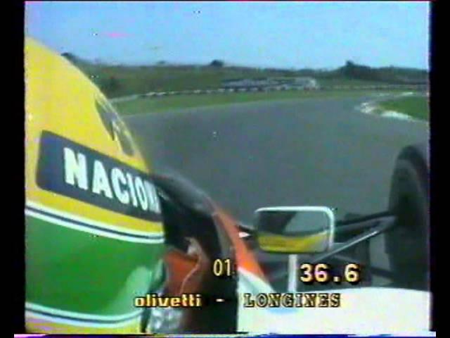 Onboard Ayrton Senna at Hungaroring - 1991 (pole position)