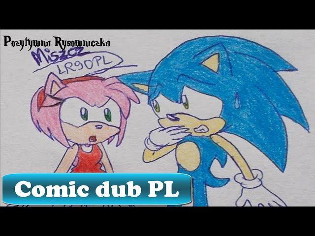 Sonic - Oops... [comic dub PL w/ ENG sub]