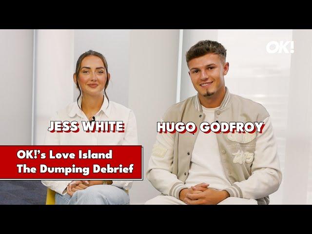 "Are we still together?" Love Island The Dumping Debrief with Jess White and Hugo Godfroy