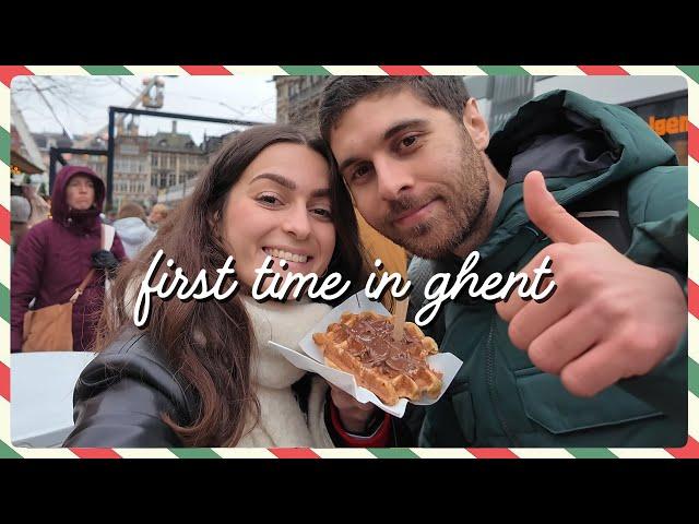 Visiting Ghent for the First Time | Vlogmas Day 15 