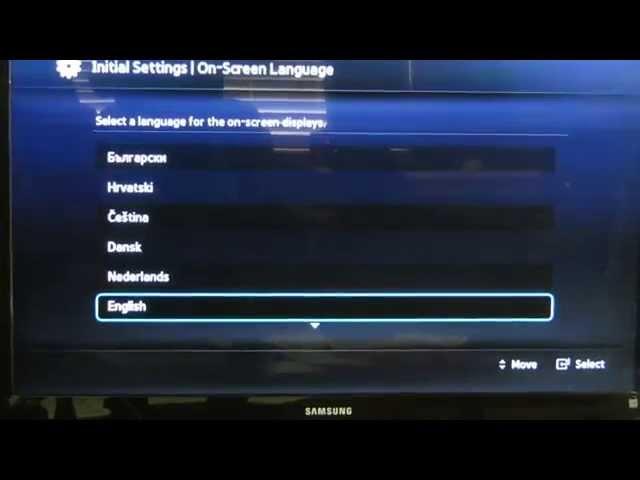 How to setup the wireless on the Samsung Blu-ray Disc BD-H5900 Smart 3D Player