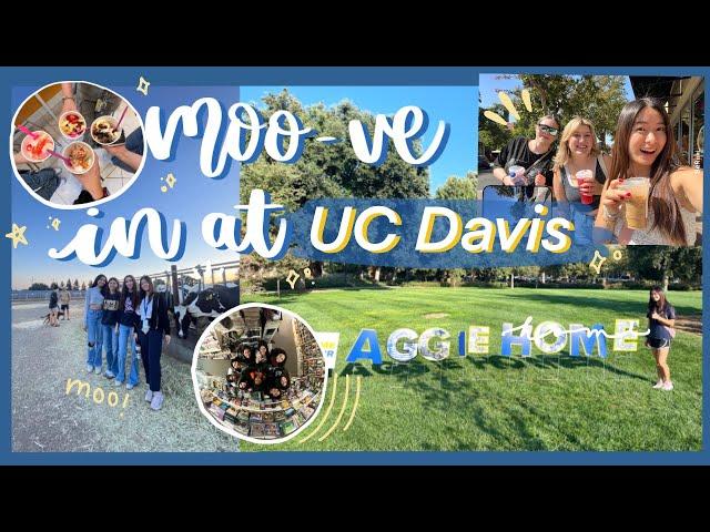 college move in + first day of college vlog! | UC Davis