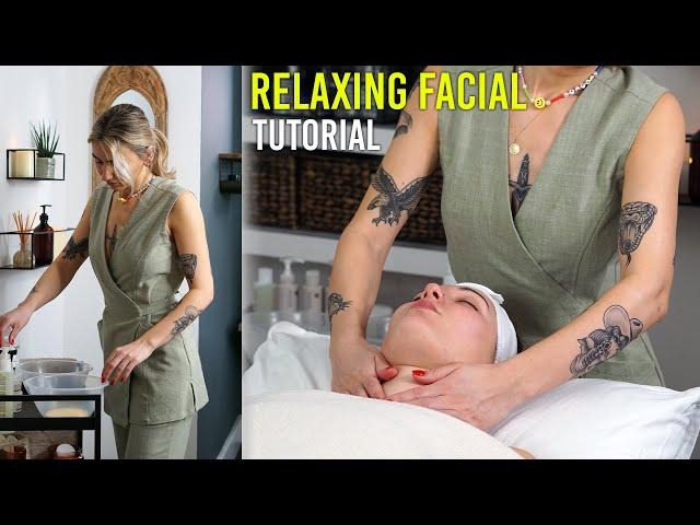 The Most Relaxing Facial Massage Tutorial Ever