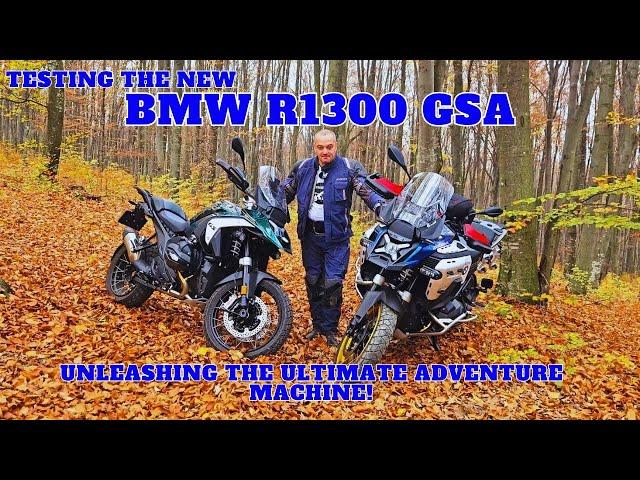 Testing the New BMW R 1300 GS Adventure: Comparison with the Standard 1300 GS #AttisWay