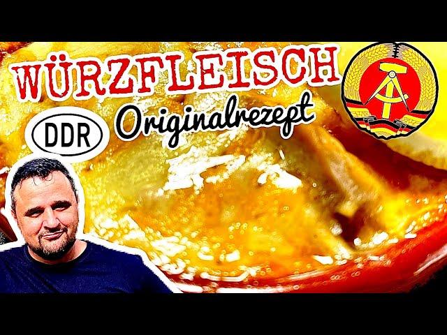 WÜRZFLEISCH wie in der DDR vom GRILL ORIGINALREZEPT !!! --- Klaus grillt