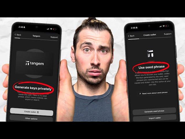 Tangem Wallet: Seed Phrase vs. No Seed Phrase [What’s Better?]