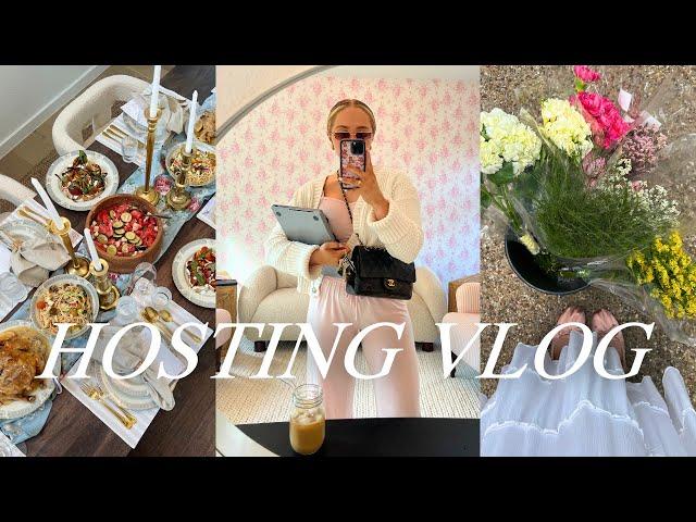 HOST A DINNER PARTY WITH ME | Decor, Table Setting, What I Cooked & Hosting Tips