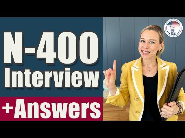 N-400 Naturalization Interview with Actual Applicant | Apply US citizenship