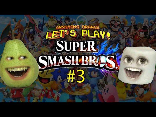 Super Smash Bros #3 Pear vs Marshmallow - TOOTY FRUITY BOOTY