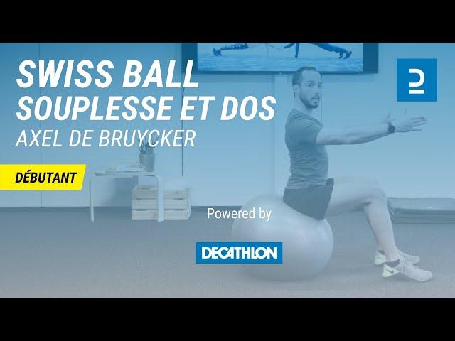 Pilates : Renforcement sur Swiss ball - Souplesse et dos