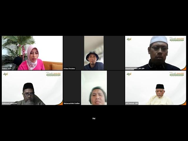 Webinar Ramadhan Ready 2024: Empowering You for Meaningfull Fast