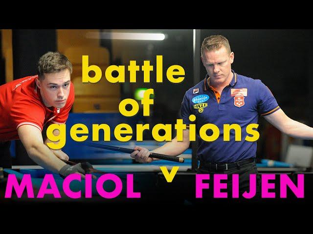 generations at Battle! Niels Feijen v Daniel Maciol | 2022 9 Ball Eurotour