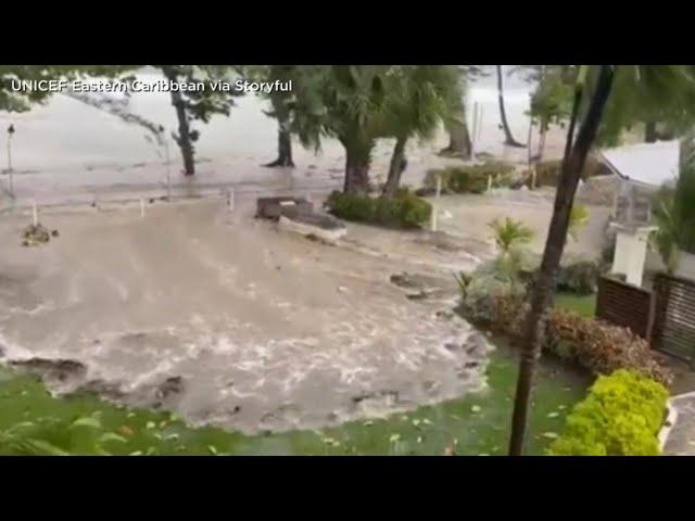 Hurricane Beryl causes flooding in southern Barbados