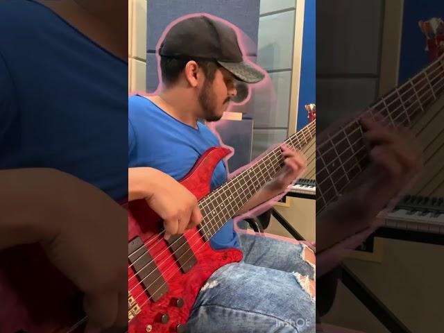 ROUGE VERSÃO FORRÓ - TIAGO MARQUES #bassplayer #youtubeshorts