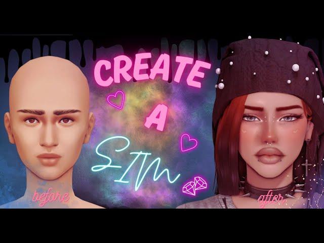 Sims 4 CAS video!