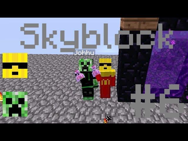 R.I.P NETHERI TORN - Skyblock Timelapse #6