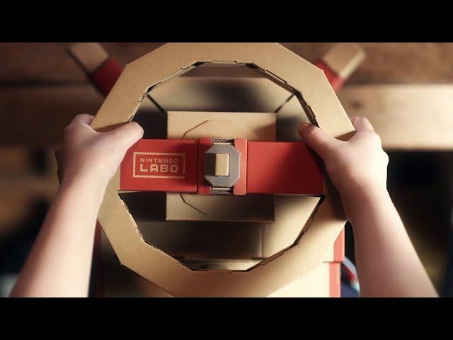 First Look at Nintendo Labo - Toy-Con 3: Vehicle Kit